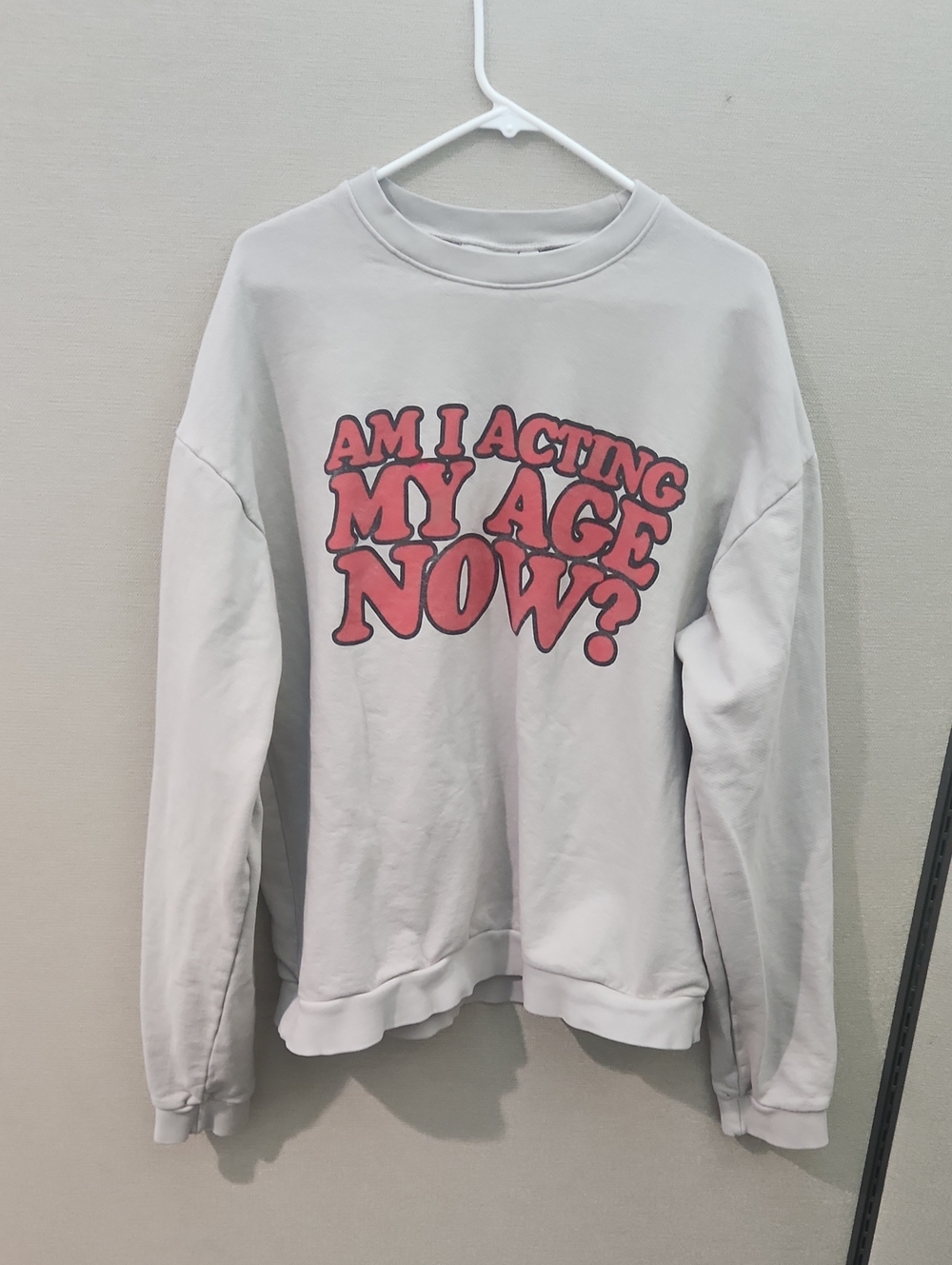 Billie Eilish Am I Acting My Age Now? Sweatshirt Size XXL